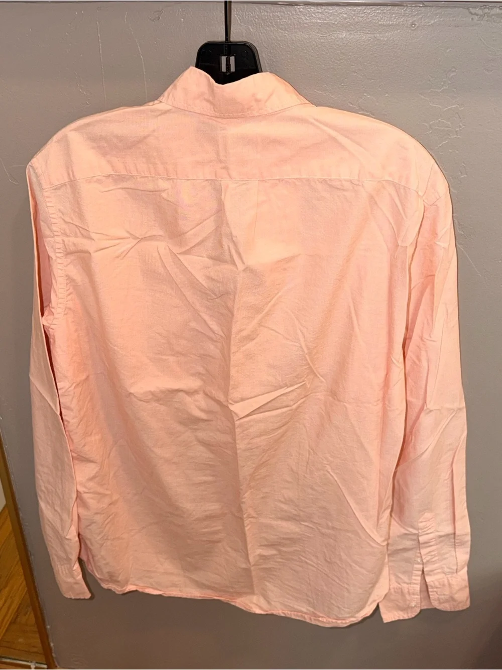 J. Crew Men’s Light Peach Slim Secret Wash Lightweight Button-Down Shirt #461